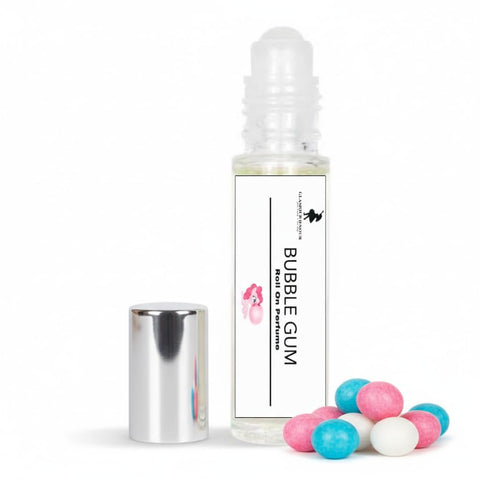 Glamour D Nour Bubblegum Roll on Perfume 8 ml, Transparent