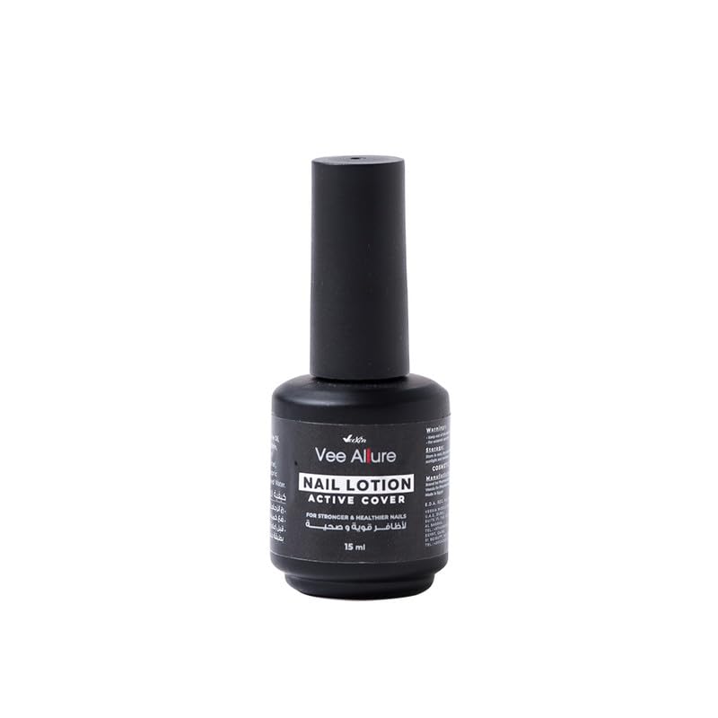 Vee Allure Nail Lotion 15 ml - Nail Growth and Strengthener for women and men with keratin and biotin