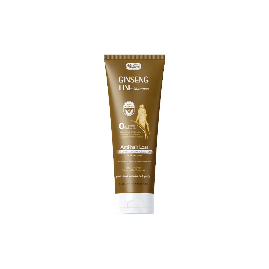 Ginseng Line Anti Hair Loss Shampoo, Sulfate Free Formula, 250ml