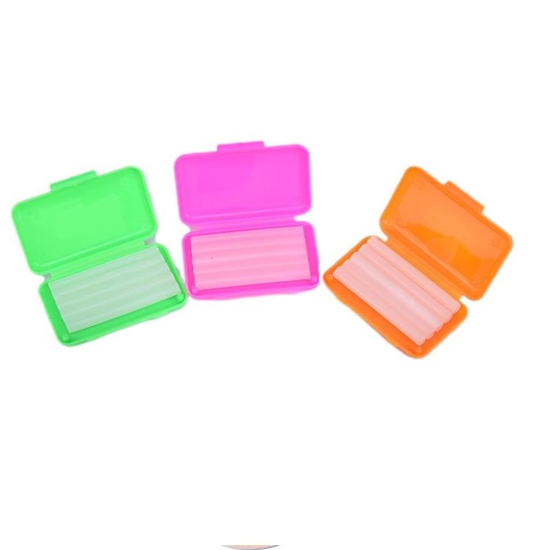Braces Wax, Orthodontic Tooth Wax - 3 Pieces/15 Strips Tooth Wax for Braces, Braces Wax, Dental Wax for Braces Wearers to Relieve Irritation and Pain