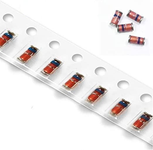 10Pcs DIODE 1N4148 SMD Small Signal Fast Switching