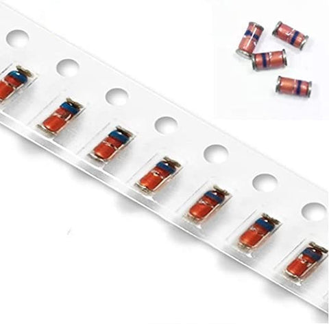 10Pcs DIODE 1N4148 SMD Small Signal Fast Switching