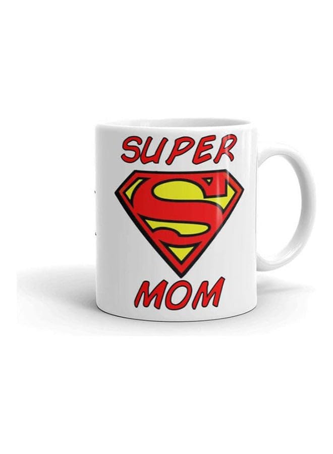 Super Mom Mug White