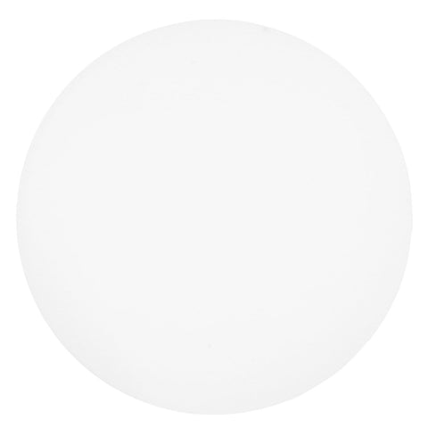 UKCOCO Round Stretched Canvas 20 Inch, Cotton Artist Painting Canvas with Wooden Frame, Thick Blank Circular for Drawing and DIY Art Projects, White