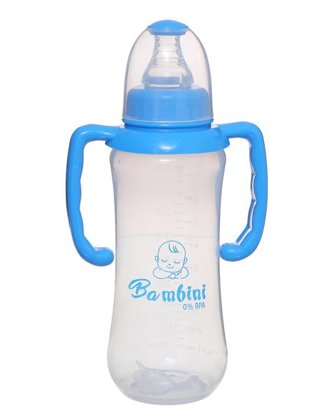 Baby Feeding Bottle With Handle 270ml, Blue DR-A-507