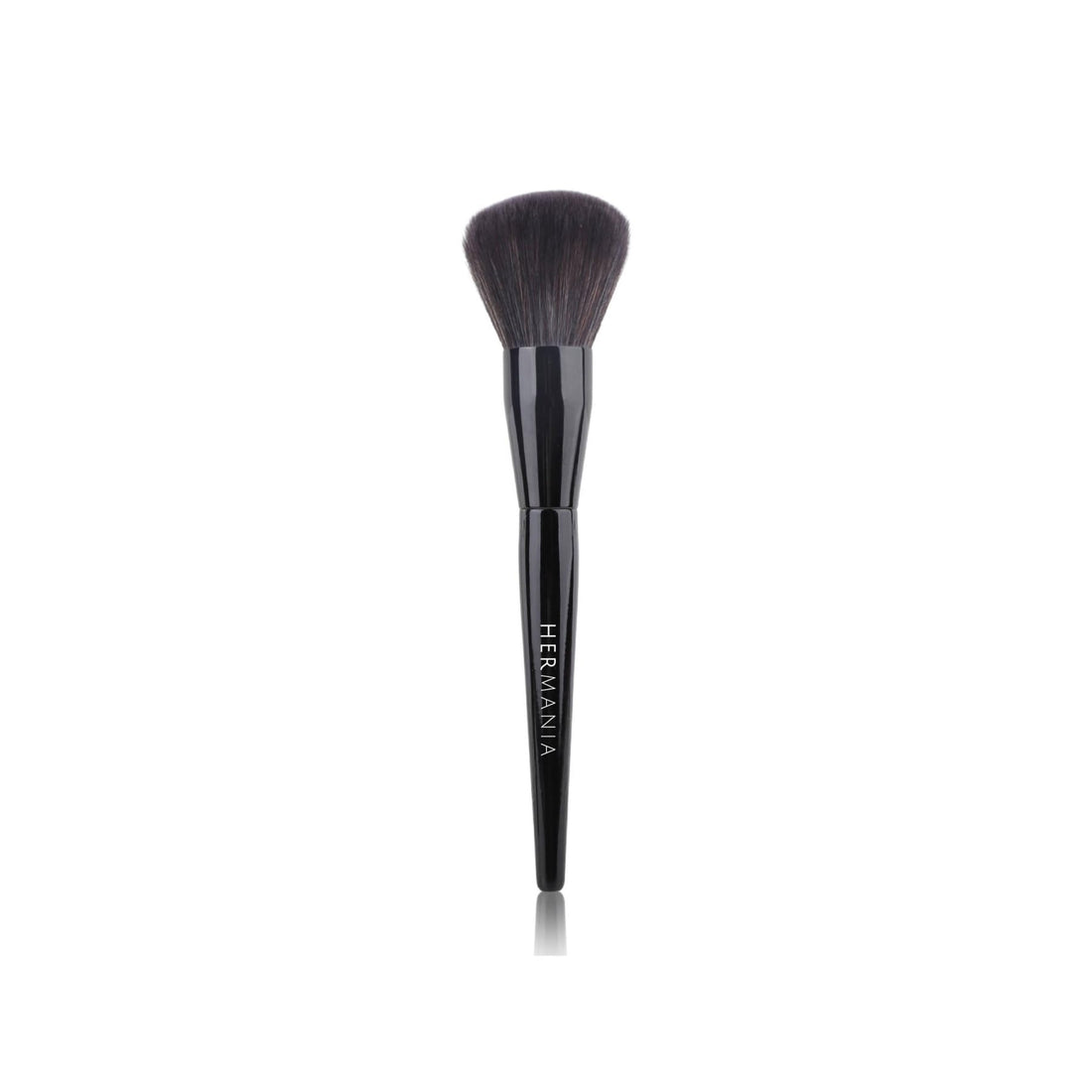Hermania Fluffy Powder Brush Premium Quality Synthetic Hair Makeup Applicator Wooden Handle for Blush Bronzer Powder Tool (F60)