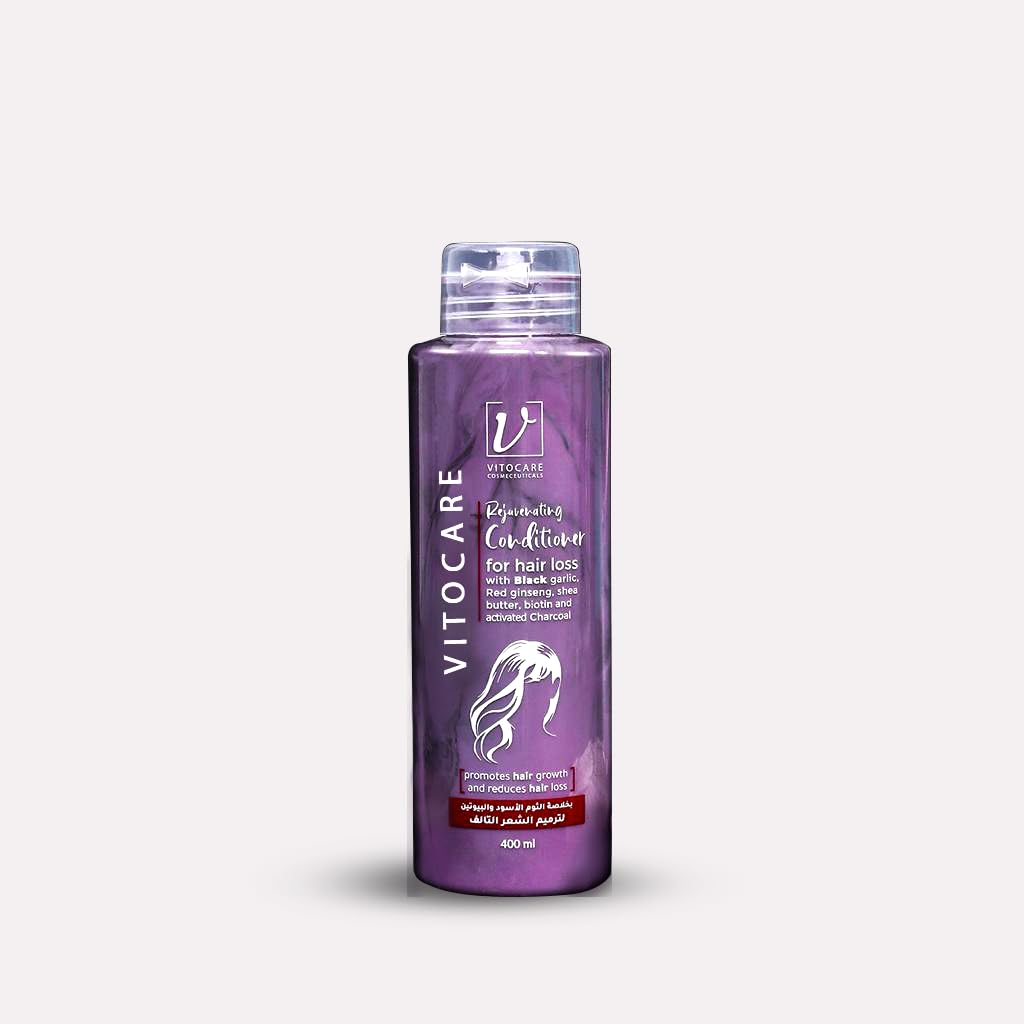 Unique Formula Shampoo with Black Garlic and Activated Charcoal for Hydration and Silkiness