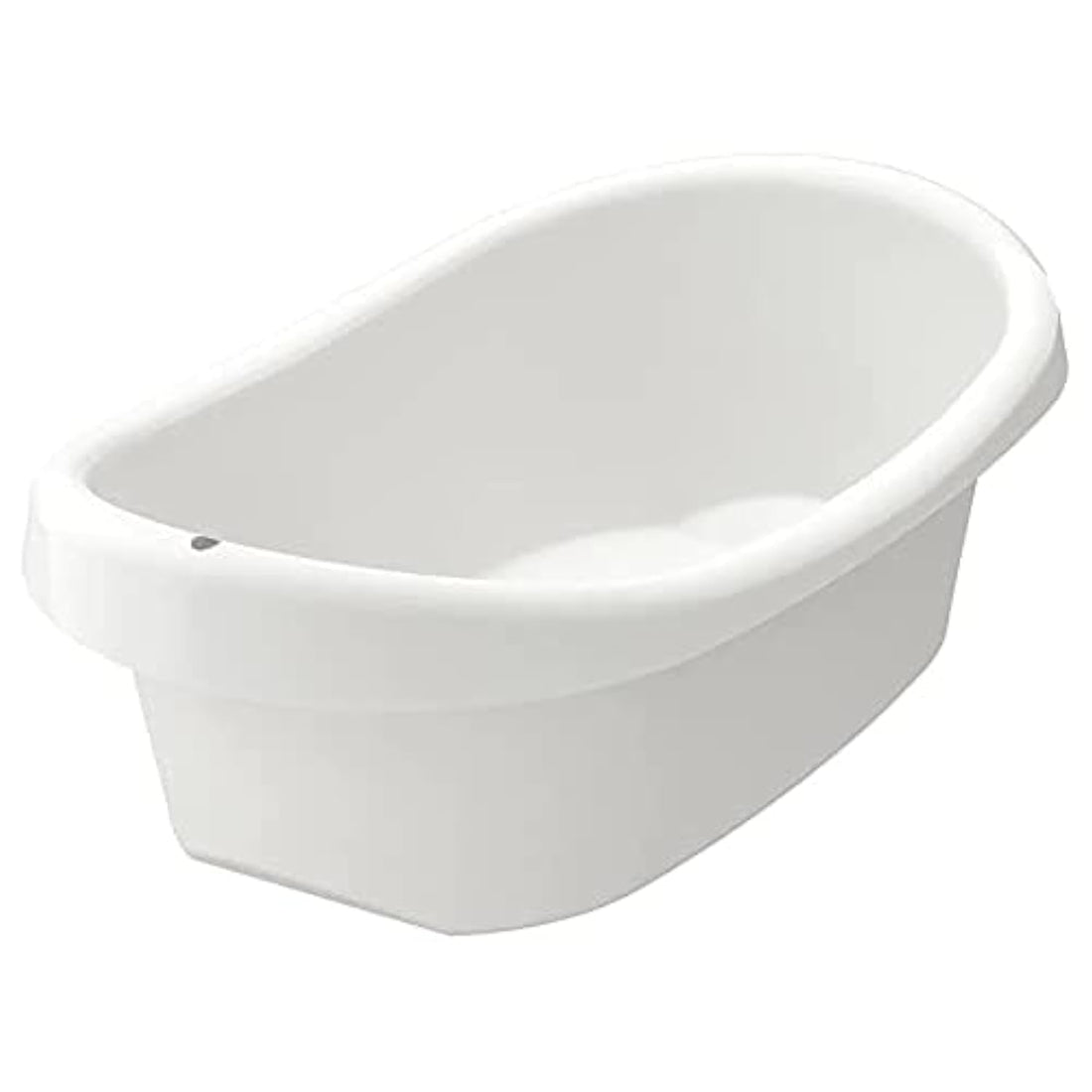 IKEA LÄTTSAM Bath Baby Bath Tub in White with Slide Protection Inside and Anti-Slip Protection