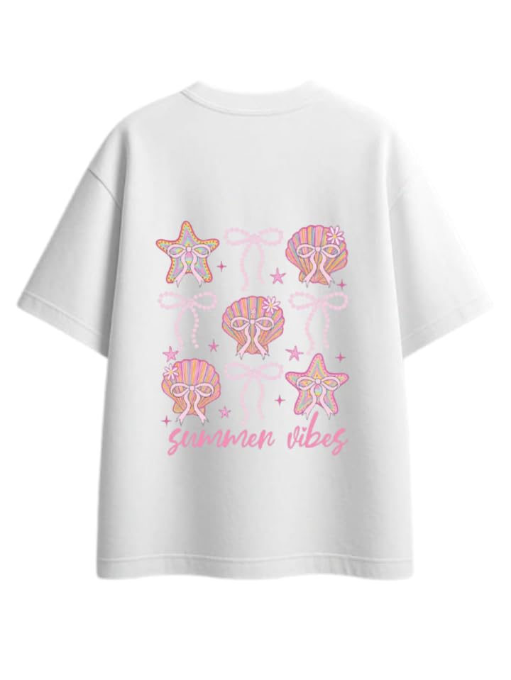 Sammer Vbes T-shirt White Back Summer vibes 67
