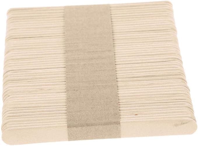 Disposable Bamboo Sticks for Wax Stretching or Tongue Depressor, and Other Applications