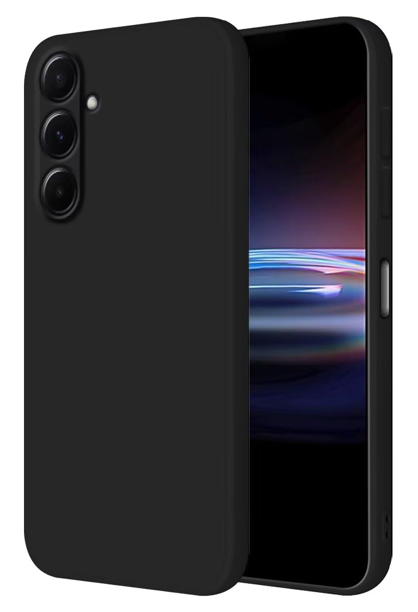 HONLEN Case Compatible with Samsung Galaxy S25 FE (6.7 Inches) Soft Liquid TPU Silicone Protective Case, Shockproof in Scratch-Resistant Protective Cover