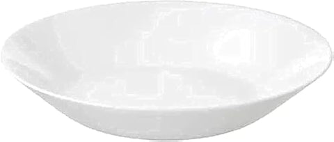 Dinner Plate Tempered Glass Porcelain Shape Side Plate Set (20in, Deep, 6)