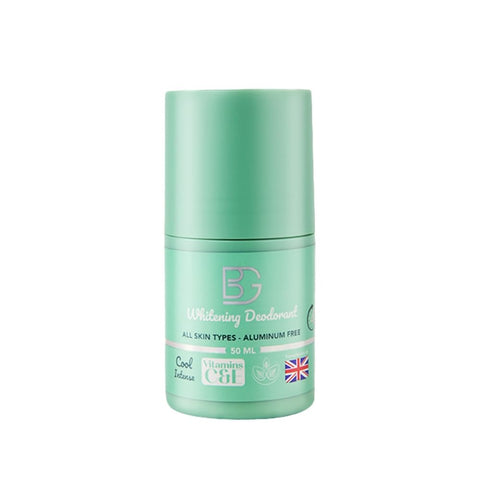 BG Deodorant Roll-On Cool Intense – 50 ML-48-Hour Protection - Aluminum-Free - Soft & Gentle