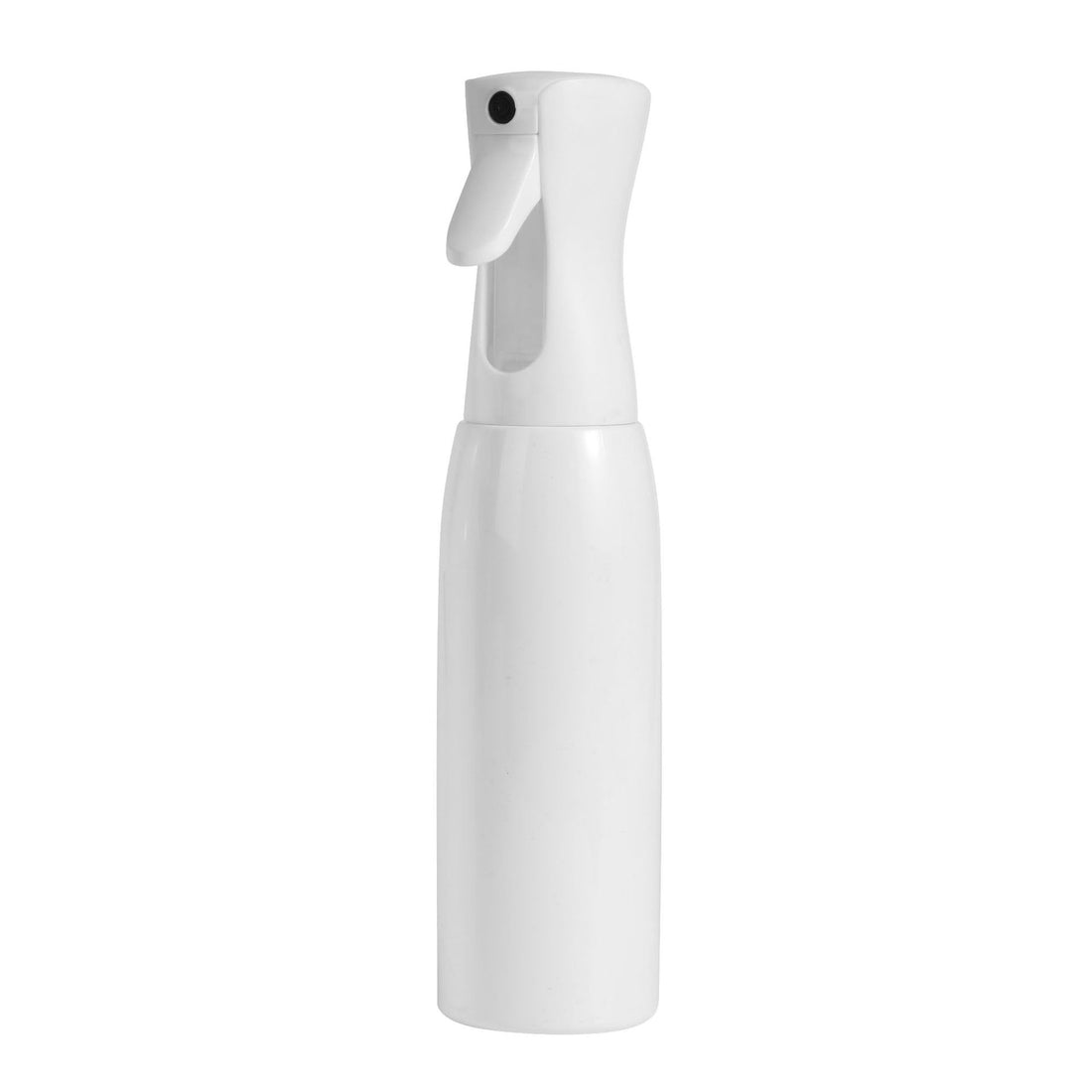 Nopatia Ultra-Fine Continuous Mist, Refillable Empty Squeeze Bottle for Curly Hair Styling, Plant Watering, Cleaning, Moisturizing, 360 Degree Ergonomic Design (White)