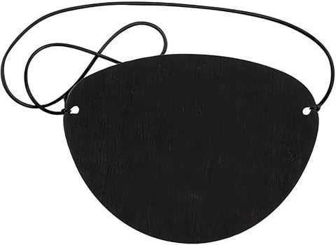 Pirate Eye Patch Black Adjustable Felt Single Eye Masks Eye Mask Eye Mask for Festival Party Cosplay Prop for Kids Adult