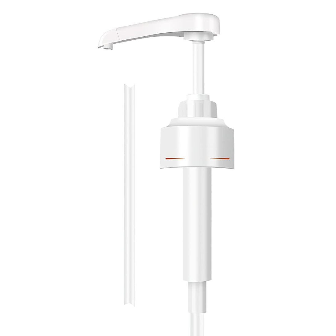 Rness Syrup Pump 10cc Dispenser for Monin 700ml 750ml 1l Glass Coffee Syrups, Snow Cones, Flavorings & More No Clogging, Spilling & Dripping Fixed Angle Pump