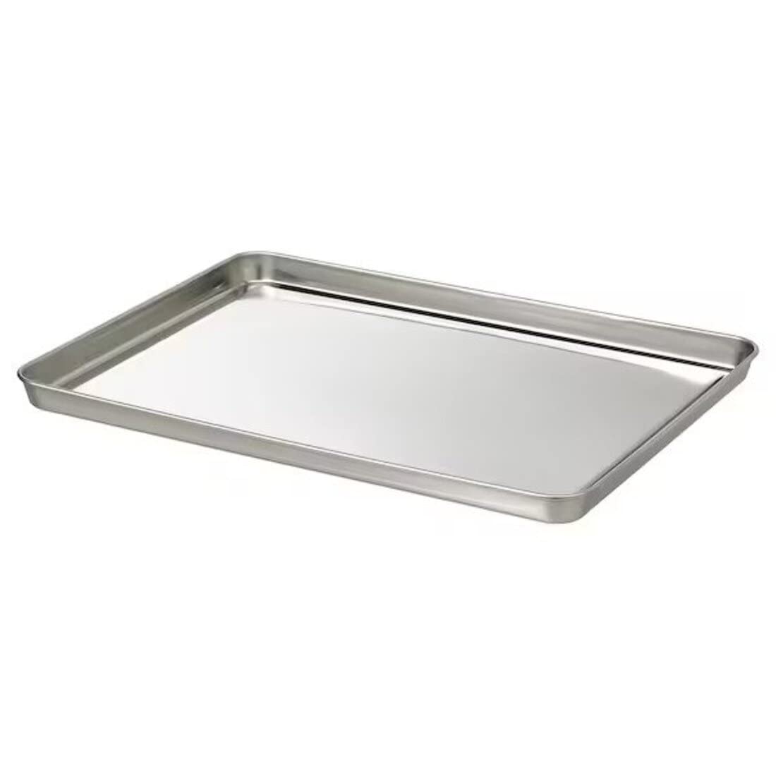 Digital Shoppy GRILLTIDER Serving Tray, Stainless Steel, 40x30 cm