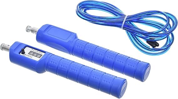 Workout Jump Rope with Counting Adjustable Skipping Rope with Calorie Counter,Tangle-Free Ra