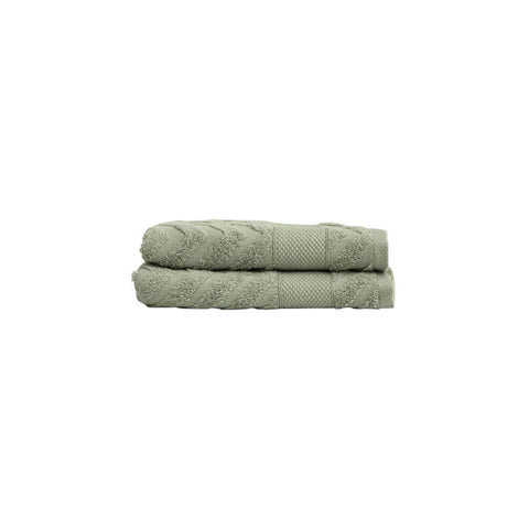 ariika Plaza face towel mint (Set of 2) 100x50 cm - Made out of 100% Giza 86 Egyptian Cotton Premium, durable and luxuriously soft