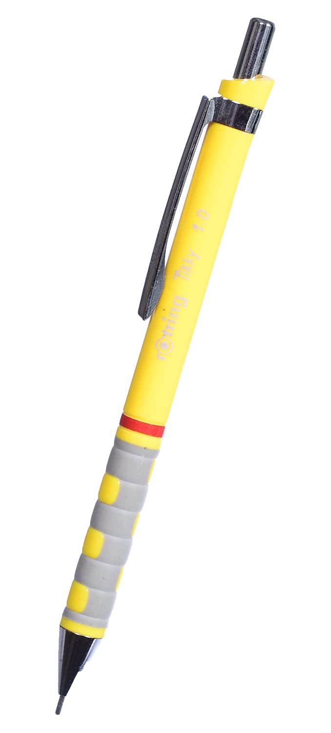 Rotring Tikky 1.0 Mechanical Pencil, Yellow