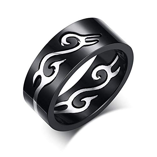 Ring Black Dragon Detachable - & Titanium Black Size