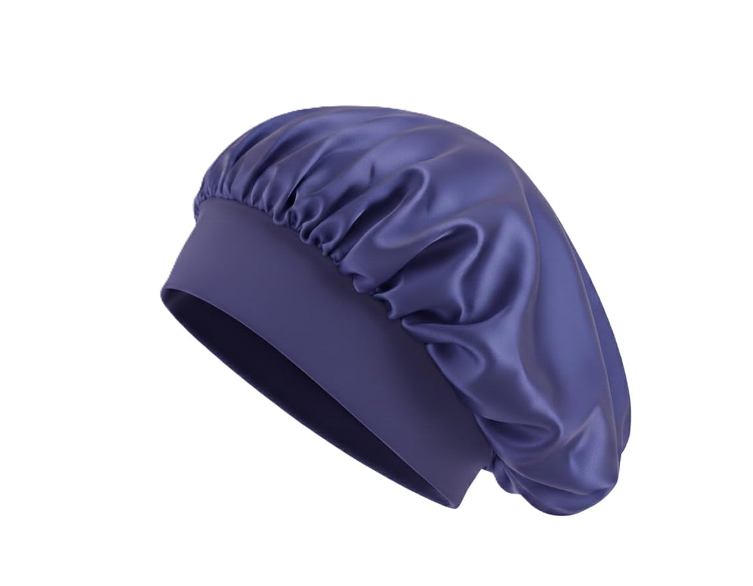 Satin Sleep Bonnet, Premium Soft Fabric (Mauve)