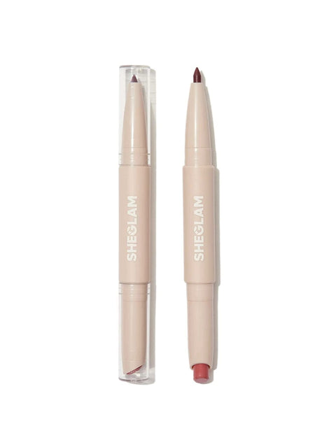 Sheglam Glam 101 Lipstick & Liner Duo Berry Whip 2 In 1 60g