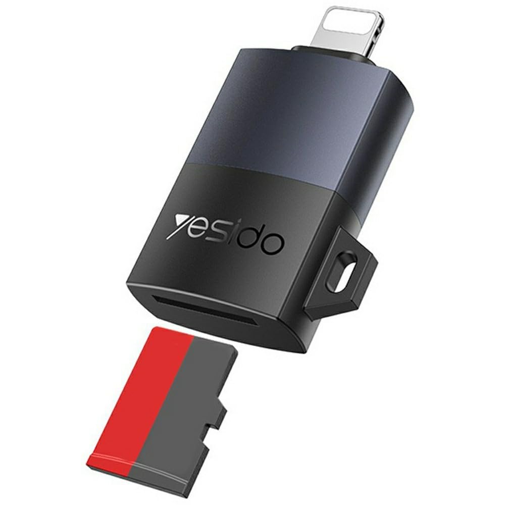 Leghtning Next Store TF Card Reader, High-Speed Micro SD Adapter, Transfer Photos and Videos Quickly and Efficiently, Support up to 1TB, Handy and Easy to Use Portable Design