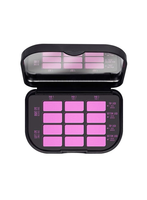 Essence Magnetic Lashes Storage Case, Black/Pink, Plastic, 5 Items