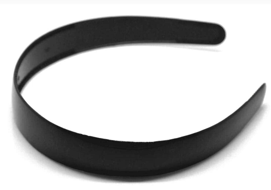Hair band Black 6 pcs