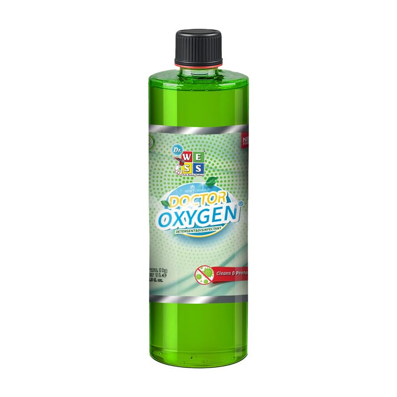 Dr.Oxygen Active Oxygen Car Interior Cleaner – High‑Foam Disinfectant for Fabrics & Delicate Surfaces