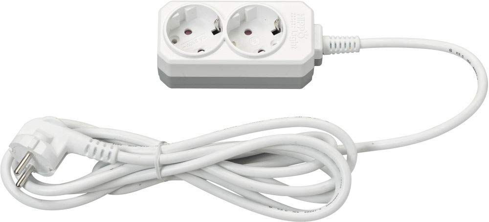 Power Strip Extension Board - 5m Cord 2 Socket
