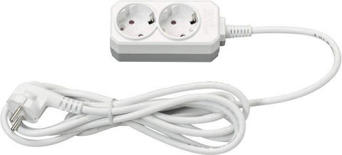 Power Strip Extension Board - 5m Cord 2 Socket
