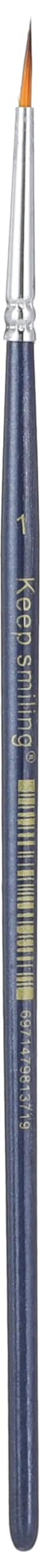 Keep Smiling A5015-1R Single Round Single Brush, Size 1
