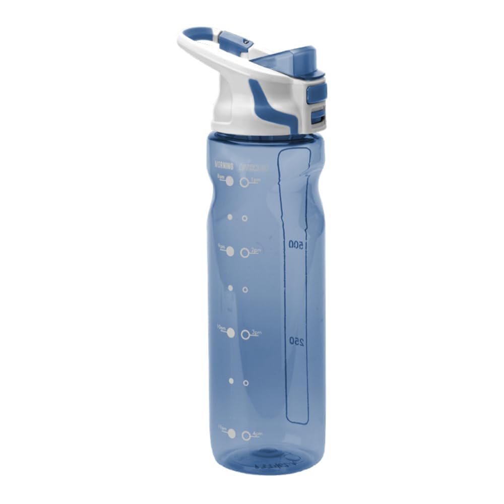 Smash Chugger Water Bottle with Infuser basket 750ml - Blue Ocean