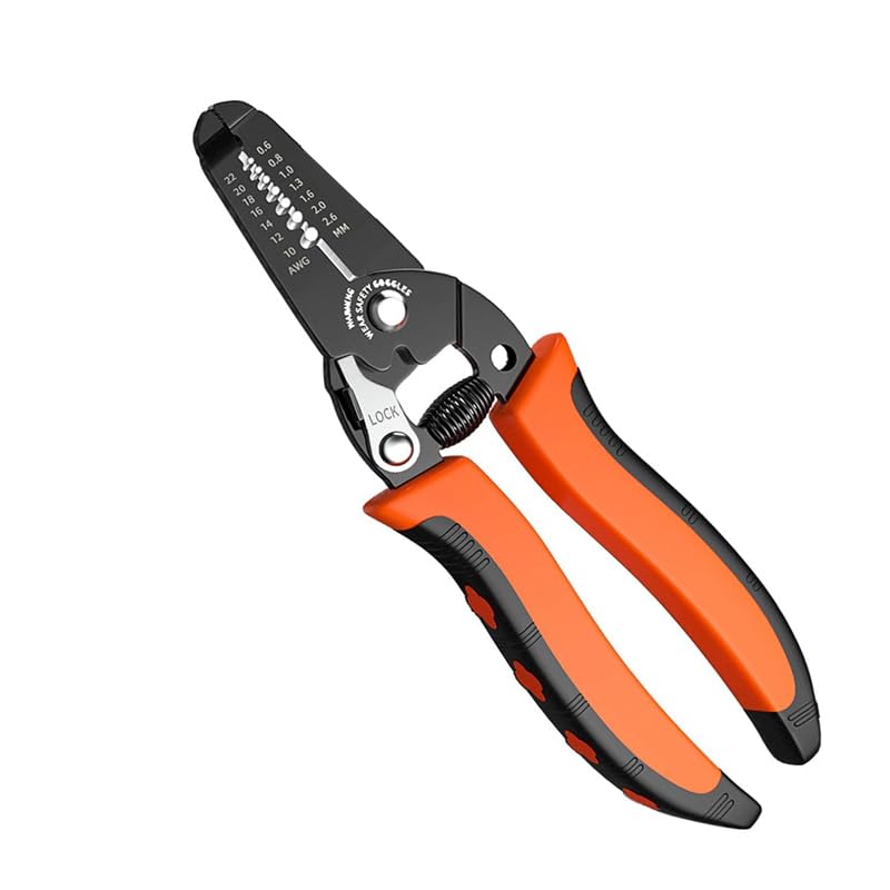 2020 KaberMisr 2020 Wire Stripper Pliers Multifunctional Wire Stripper Tool Hand Tool Used In Various Electrical Work Crimping Tool (Code : 9731)