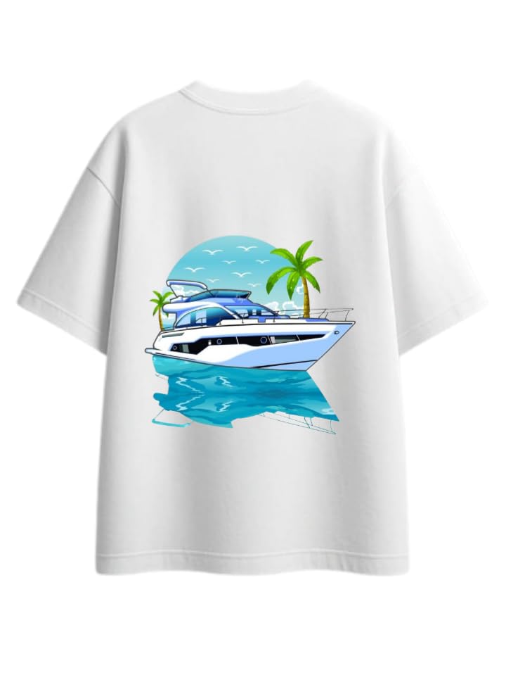 Sammer Vbes T-shirt White Back Yacht 15