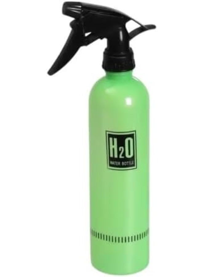 500ml Fine Mist Water Spray Bottle – Multi Purpose Empty H2O Sprayer for Curly Hair, Hairstyling, Salon and Barber Use, Plants Care and Daily Cleaning-green