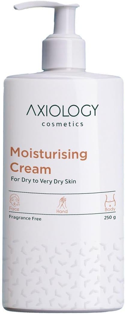 Axiology Moisturizing Cream - Multi-Use Face & Body Cream for Dry Skin 250g