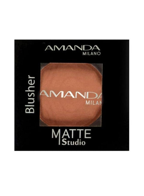 Amanda Matte Studio Blusher, 01 Brown
