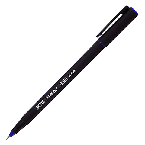 Roto Fineliner Fountain Pen - Blue - Fine Point 0.4 mm
