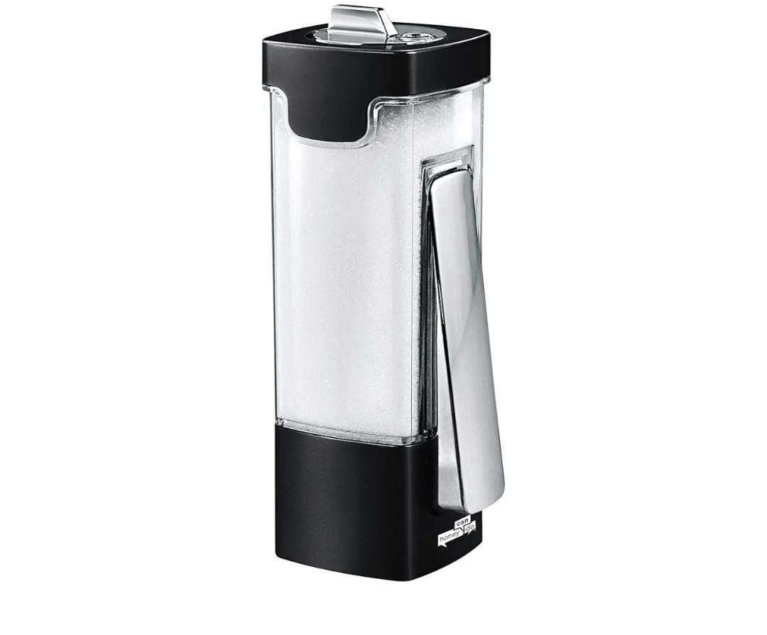 Salt and Pepper Dispenser Set, Modern Kitchen Spice Shaker, Easy Pour Seasoning Containers for Dining Table Restaurant Home Use