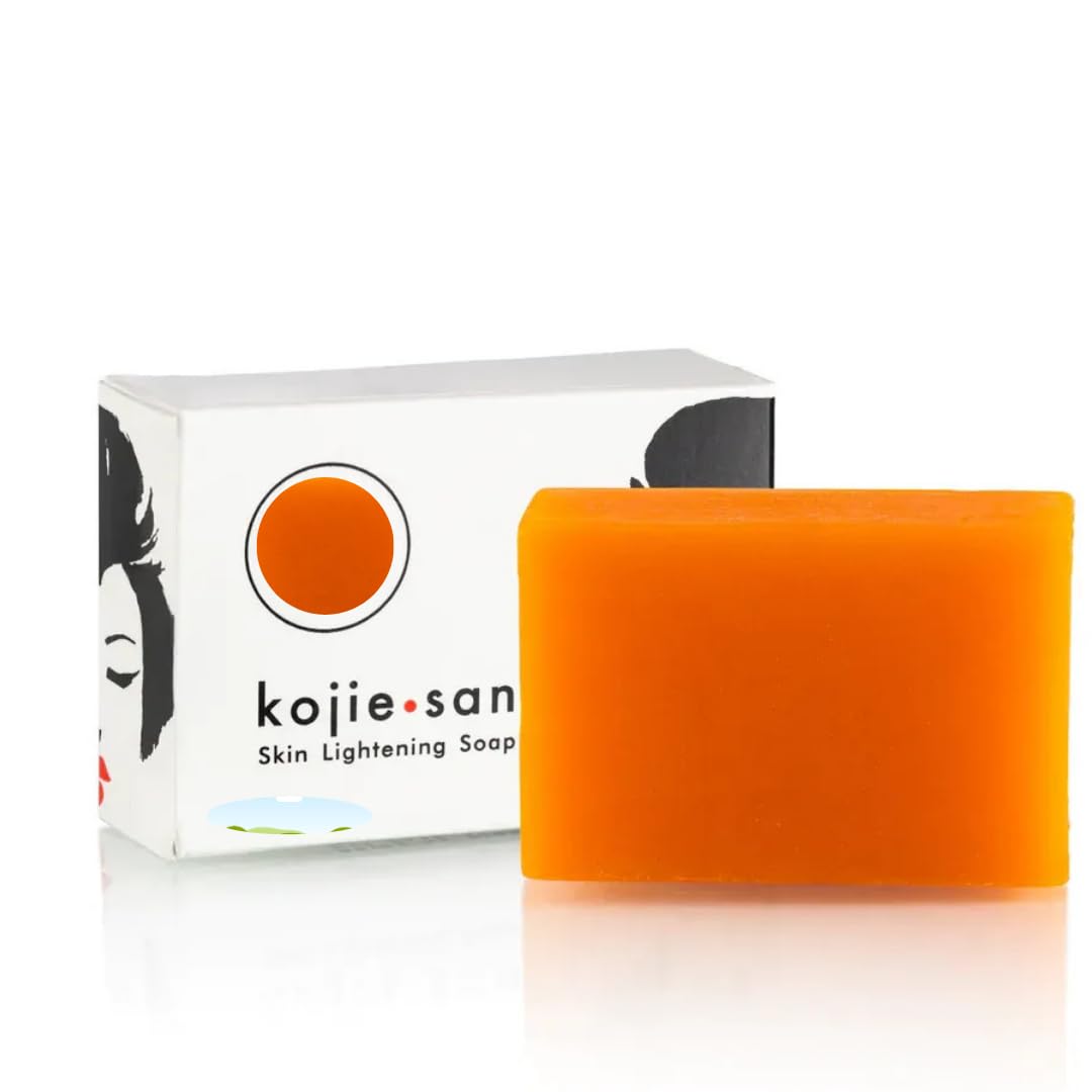 Kojic Acid Soap Bar – Natural Brightening Face & Body Cleanser – Gentle Exfoliating Bar with Kojie Formula – For Uneven Tone & Dull Skin (1)
