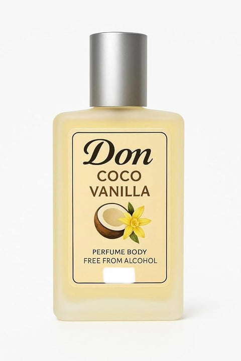 don Coco Vanilla Perfume Body Free From Alcohol 100ml