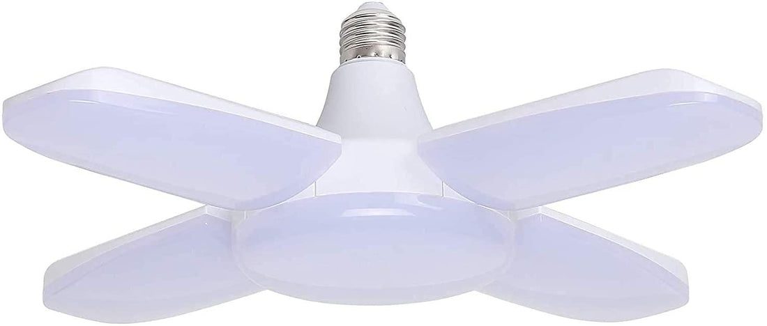 4B E27 Ceiling LED Bulbs, 4-Blades Fan Shape