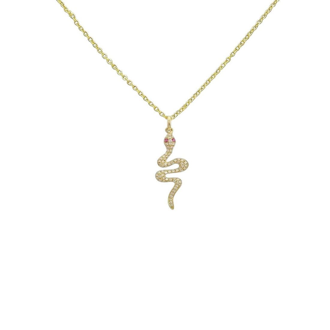 Snake Chain Necklace for Women | Stainless Steel | Stylish and Trendy Snake Pendant Necklace