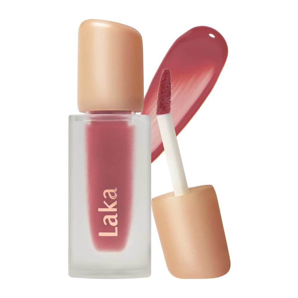 Laka Fruity Glam Tint #122 Rosy Rose Lip Color, Genuine Japanese Product