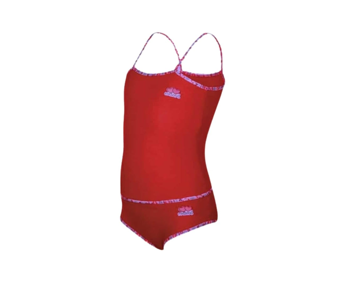 Heart Underwear Set For Girls