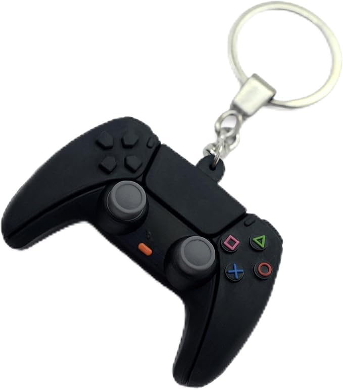 Elastic Controller joystick Keychain, Gaming Accessory, Miniature Replica Design-