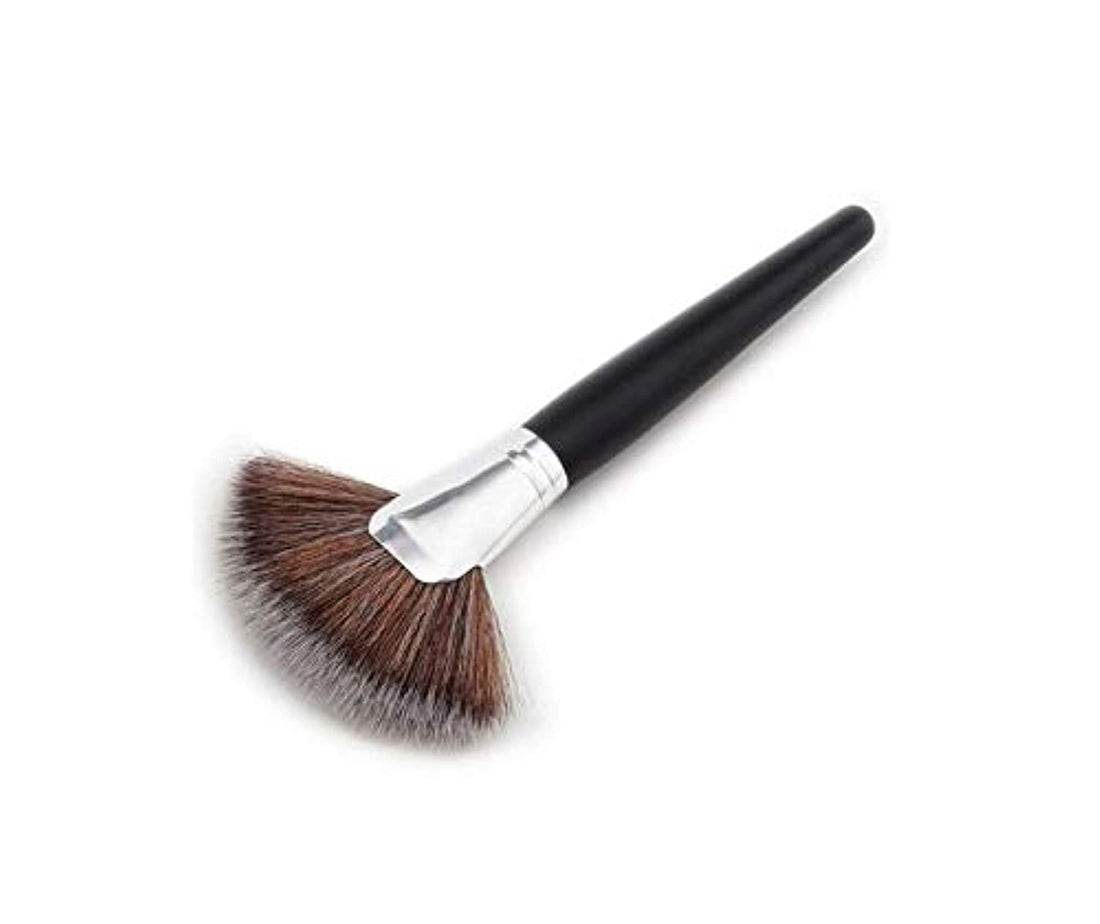 Fan Makeup Brushes Face Highlighting Make Up Cosmetic Tool